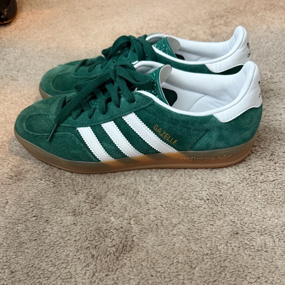 Adidas Gazelle Green Suede - Mens 8/womens 9.5/EU 41.5 - Picture 4 of 5